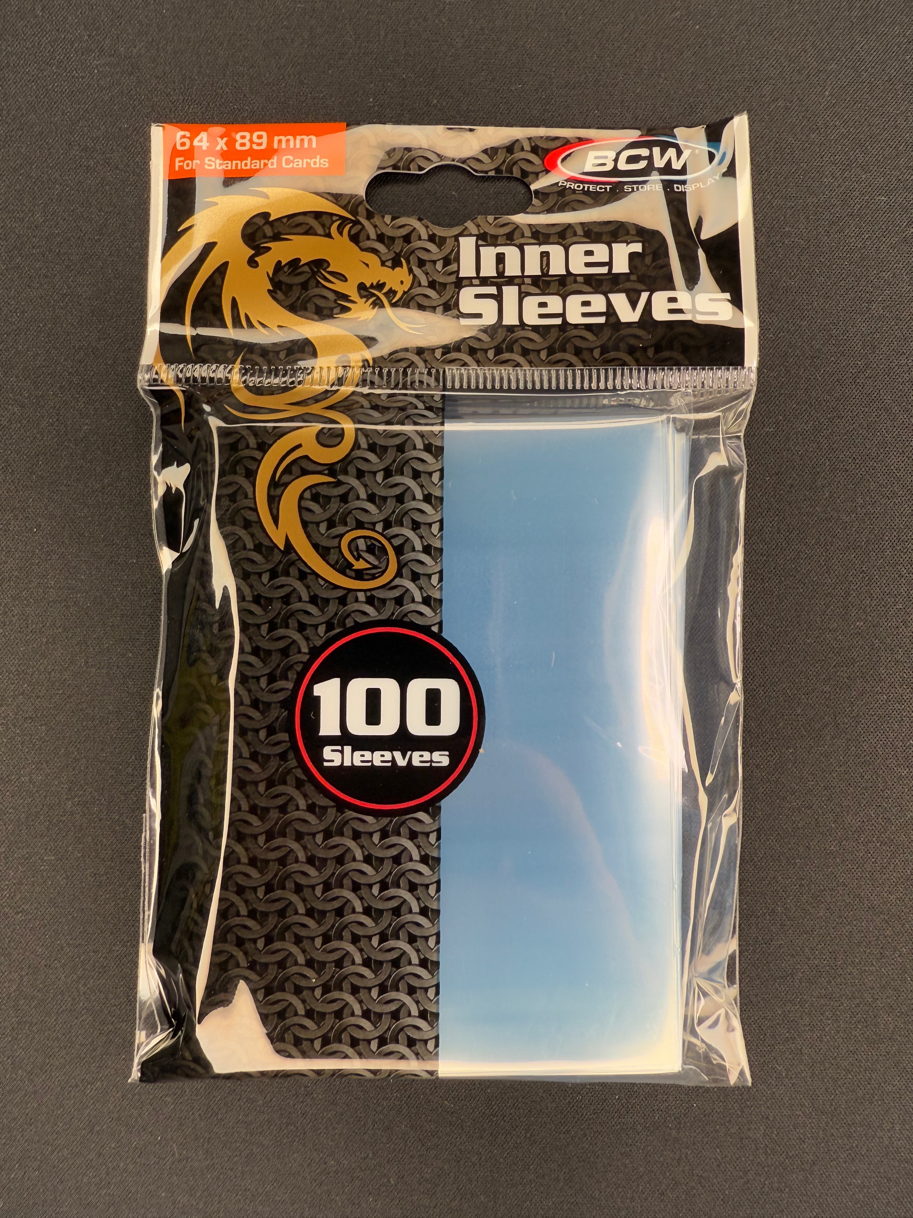 BCW Inner Sleeves 64 x 89mm 1pack~100 Premium Sleeves culture-n-cards BCW Inner Sleeves 64 x 89mm 1pack~100 Premium Sleeves culture-n-cards